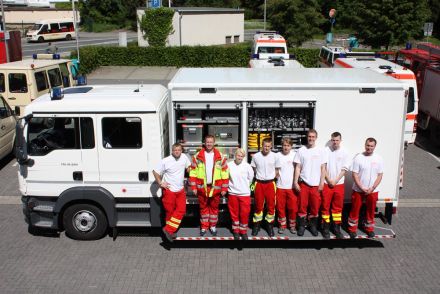 Einsatzkräfte sind in ostthüringischen Hochwassergebieten aktiv – Bild