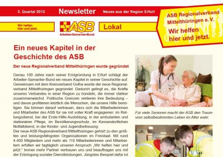 Newsletter Ausgabe 25 (01.09.2012) – Vorschau