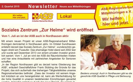 Newsletter Ausgabe 36 (08.06.2015) – Vorschau