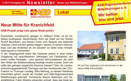 Newsletter Ausgabe 44 (09.08.2017) – Vorschau