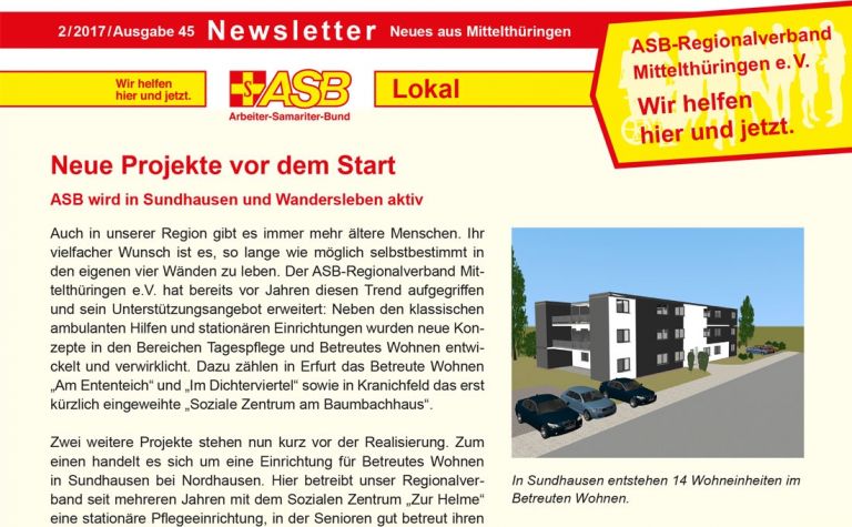 Newsletter Ausgabe 45 (13.11.2017) – Vorschau