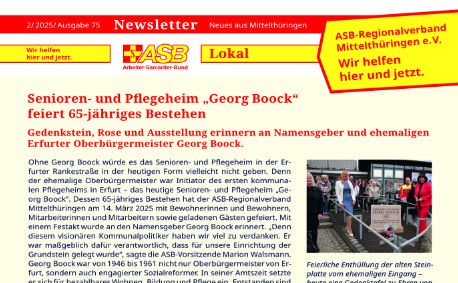 Newsletter Ausgabe 75 (30.04.2025) – Vorschau