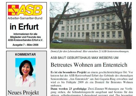 Newsletter Ausgabe 7 (01.03.2008) – Vorschau Newsletter Ausgabe 7 (01.03.2008) – Vorschau
