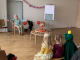 Bildzeile: Auch an ihrem 100. Geburtstag erfreute Gerda Saupe die Kinder mit ihren Erzählungen.