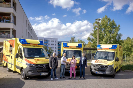 ASB-Regionalverband Mittelthüringen stellt neue Rettungswagen in Dienst